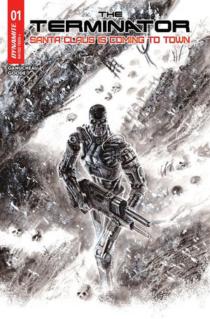 [Terminator - Santa Claus is Coming to Town #1 (Cover J - Francesco Biagini Line Art Incentive)]