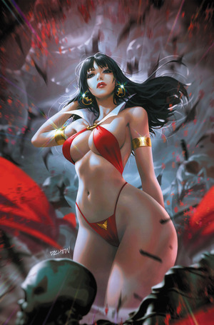 [Vampirella (series 9) #7 (Cover N - Derrick Chew Full Art Incentive)]