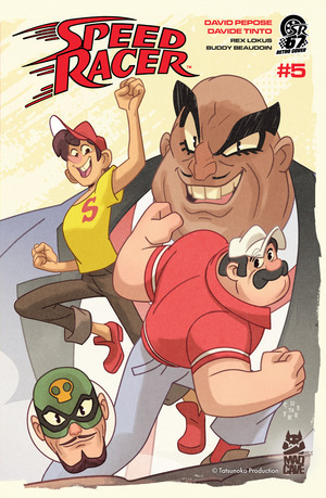 [Speed Racer (series 2) #5 (Cover B - Sean Galloway Retro Manga Art Variant)]