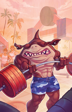 [Street Sharks #3 (Cover D - Elizabeth Beals Full Art Incentive)]