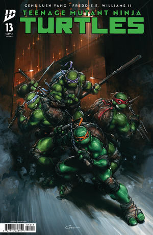 [Teenage Mutant Ninja Turtles (series 6) #13 (Cover D - Clayton Crain)]