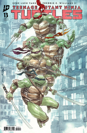 [Teenage Mutant Ninja Turtles (series 6) #13 (Cover J - Dustin Nguyen Incentive)]