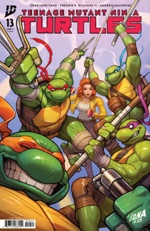 [Teenage Mutant Ninja Turtles (series 6) #13 (Cover K - David Nakayama Incentive)]