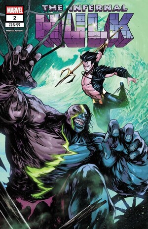 [Infernal Hulk No. 2 (1st printing, Cover B - Alessandro Cappuccio)]