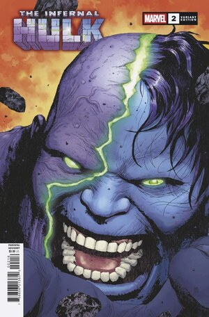 [Infernal Hulk No. 2 (1st printing, Cover J - Andrea Sorrentino Incentive)]