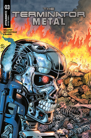 [Terminator - Metal #3 (Cover B - Bob Layton)]