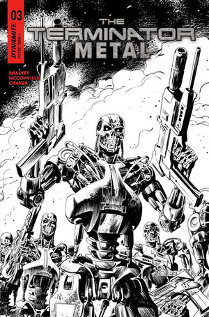 [Terminator - Metal #3 (Cover J - Paolo Antiga Line Art Incentive)]