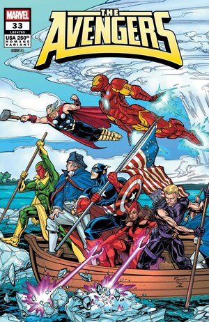 [Avengers (series 8) No. 33 (Cover B - Chad Hardin 250th Homage Variant)]