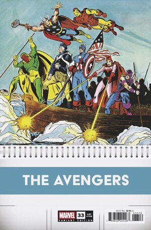 [Avengers (series 8) No. 33 (Cover J - Jim Mooney Bicentennial Calendar Hidden Gem Incentive)]
