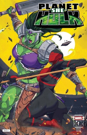 [Planet She-Hulk No. 2 (Cover J - Jhony Caballero Incentive)]
