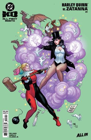 [DC K.O. - Harley Quinn vs. Zatanna 1 (Cover B - Frank Cho)]