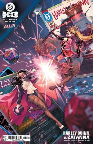 [DC K.O. - Harley Quinn vs. Zatanna 1 (Cover C - Jamal Campbell)]