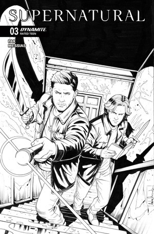 [Supernatural (series 5) #3 (Cover F - Andrea Broccardo Line Art Incentive)]
