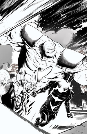 [Rogue Sun #31 (Cover E - Daniel Baylis Youngblood Team Up B&W Full Art Variant)]