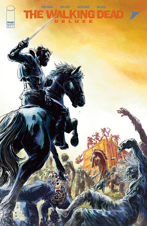 [Walking Dead Deluxe #127 (Cover C - Stefano Gaudiano Connecting Variant)]