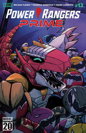 [Power Rangers Prime #13 (Cover C - Michael Dialynas Boom! 20th Anniversary Variant)]