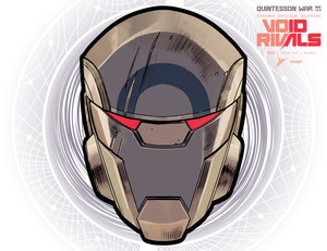 [Void Rivals #25 (Cover I - Andrea Milana Die Cut Foil Darak Mask Variant)]