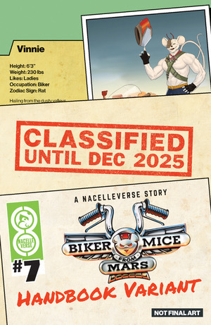 [Biker Mice from Mars (series 2) #7 (Cover B - Dotun Akande Handbook Variant)]
