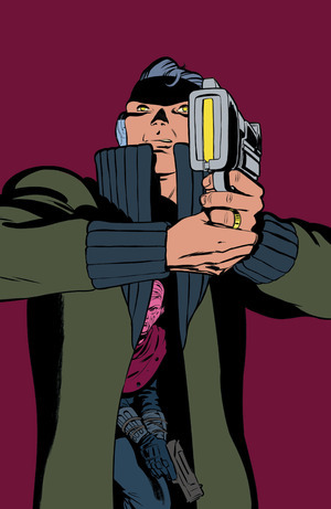 [Skin Police (series 2) #4 (Cover C - Javier Rodriguez Full Art Variant)]