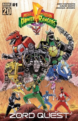 [Mighty Morphin Power Rangers - Zord Quest #1 (Cover A - Gavin Smith)]