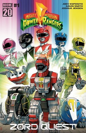 [Mighty Morphin Power Rangers - Zord Quest #1 (Cover B - Casey W. Coller)]