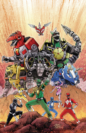 [Mighty Morphin Power Rangers - Zord Quest #1 (Cover D - Gavin Smith Full Art Incentive)]