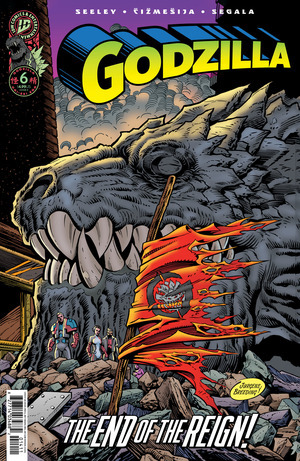 [Godzilla (series 4) #6 (Cover E - Dan Jurgens Death of Godzilla Secret Homage Variant)]