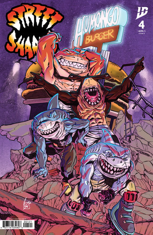 [Street Sharks #4 (Cover B - Vincenzo Federici)]