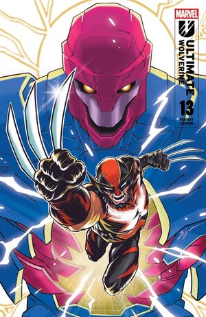 [Ultimate Wolverine (series 2) No. 13 (Cover B - Benjamin Su Ultimate Universe One Year In Foil)]