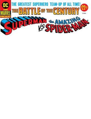 [Superman vs. The Amazing Spider-Man 1 50th Anniversary Treasury Facsimile Edition (Cover D - Blank)]