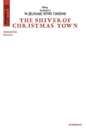 [Tim Burton's The Nightmare Before Christmas - Shiver of Christmas Town #1 (Cover E - Blank Authentix)]