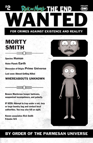 [Rick and Morty - The End #2 (Cover C - Phil Murphy Most Wanted Incentive)]