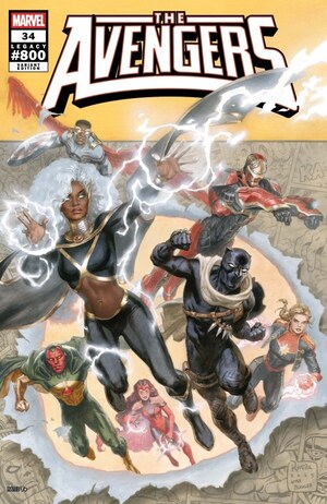 [Avengers (series 8) No. 34 (Cover C - Paolo Rivera Homage)]