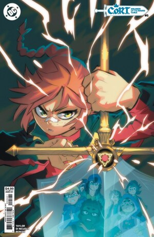 [C.O.R.T.: Children of the Round Table 5 (Cover B - Tony Valente)]