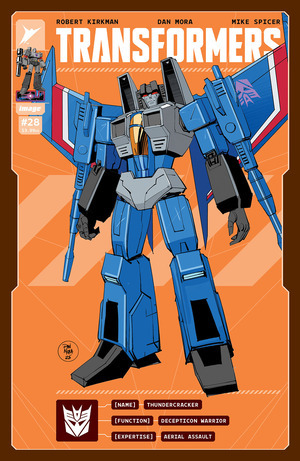 [Transformers (series 4) #28 (Cover E - Dan Mora Incentive)]