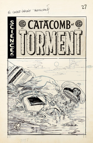 [EC: Catacomb of Torment #7 (Cover D - Tom Fowler B&W Artist Edition Incentive)]