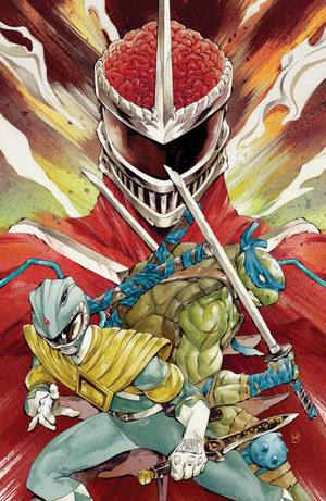 [Mighty Morphin Power Rangers / Teenage Mutant Ninja Turtles III #4 (Cover F - Chuma Hill Full Art Incentive)]