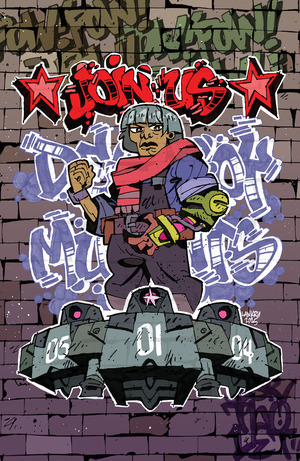 [Tales of the Teenage Mutant Ninja Turtles #3 (Cover C - Jon Lankry Full Art Mural Incentive)]