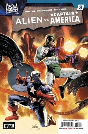 [Alien vs. Captain America No. 3 (Cover A - Leinil Yu)]