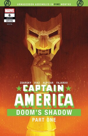 [Captain America (series 11) No. 6 (Cover F - Chip Zdarsky Spoiler Variant)]