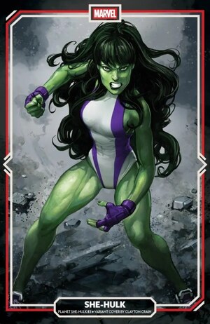 [Planet She-Hulk No. 3 (Cover B - Clayton Crain)]