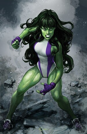 [Planet She-Hulk No. 3 (Cover J - Clayton Crain Full Art Inenttive)]