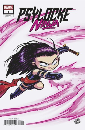 [Psylocke - Ninja No. 1 (Cover C - Skottie Young)]