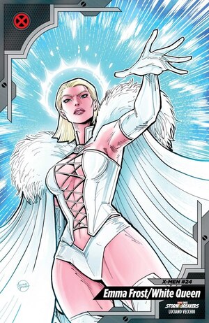 [X-Men (series 7) No. 24 (Cover E - Luciano Vecchio X-Men Trading Card Variant)]