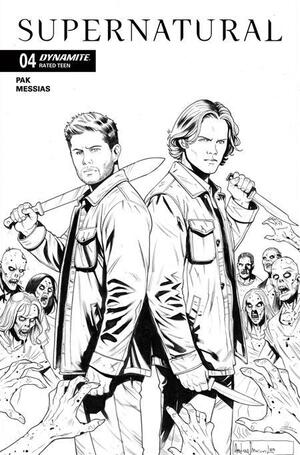 [Supernatural (series 5) #4 (Cover F - Andrea Broccardo Line Art Incentive)]