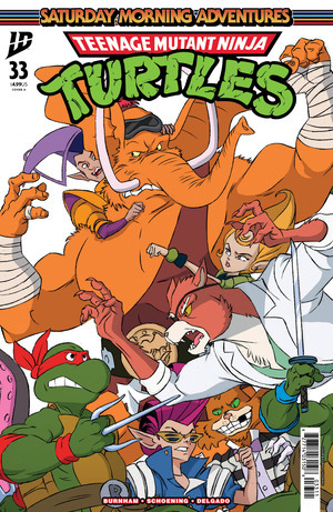 [Teenage Mutant Ninja Turtles: Saturday Morning Adventures - Continued #33 (Cover A - Dan Schoening Connecting)]