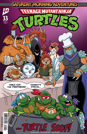 [Teenage Mutant Ninja Turtles: Saturday Morning Adventures - Continued #33 (Cover B - Aaron Hazouri)]