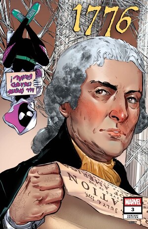 [1776 No. 3 (Cover B - Phil Jimenez Homage Variant)]