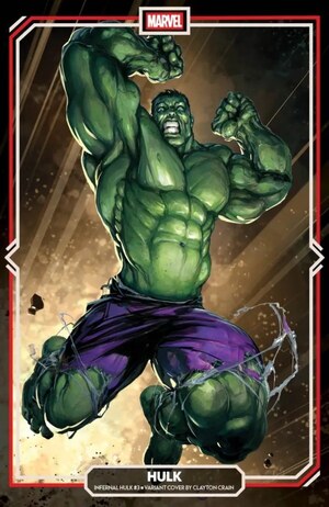 [Infernal Hulk No. 3 (Cover B - Clayton Crain)]