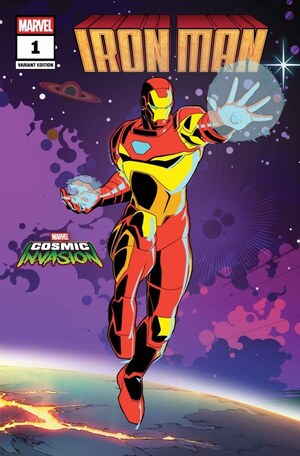 [Iron Man (series 8) No. 1 (Cover H - Marvel Cosmic Invasion Variant)]